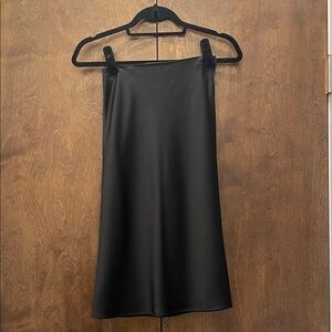 J.Crew Black Slip Skirt